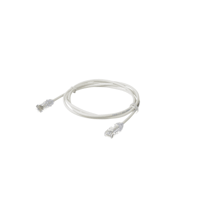cable de parcheo tx6, utp cat6, diámetro reducido (28awg), color blanco mate, 15 ft cable de parcheo tx6, utp cat6, diámetro reducido (28awg), color blanco mate, 15 ft