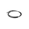 cable de parcheo utp, cat6a, 24 awg, cm, color negro, 26 ft