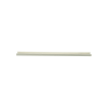 base para canaleta t 45, de pvc rígido, con orificios perforados para montaje, 60.3 x 18.5 x 2400 mm, color blanco