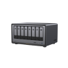 nas ugreen nasync dxp8800 plus / intel core i5 1235u 10 núcleos / 8 bahías sata + 2 m.2 nvme / 2 puertos 10gbe / thunderbolt 4 / hdmi 8k / ddr5 expandible 64gb / pcie 4.0 x4