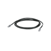 cable de parcheo tx6, utp cat6, 24 awg, cm, color negro, 7ft