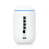 dream router 7 cloud gateway de 10g de escritorio con wifi 7 integrado, switch de 4 puertos, almacenamiento microsd y compatibilidad total con full stack unifi