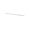 canaleta ld3 de pvc rígido, con cinta adhesiva para instalación sin herramientas, 19.6 x 12 x 1828.8 mm, color blanco