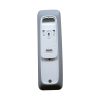 control remoto 1 canal para motores de persiana somfy con señal inalámbrica, instrucciones: sube, baja y detener, con posición favorita programada.