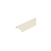 cubierta para canaleta t 70, de pvc rígido, 70.1 x 9.1 x 1800 mm, color blanco mate