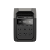estación de energía portátil delta 3 1024wh litio lfp / 6 ac 1800 w (max. 2200w) / 2 usb c 100w / capacidad para aumentar respaldo / cargador de coche 10a a 12.6v / conectividad wifi y bluetooth (app) / carga solar 500w max.