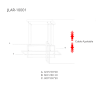 lámpara de techo led / 100w / luz blanca 6500k, neutra 4000k, cálida 2700k / ip20 / Ángulo de luz 120° / aluminio y pc / vida Útil 50,000h / longitud de cable ajustable