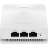 punto de acceso wi fi 6 802.11ax de pared, mu mimo 2x2:2 (2.4g) y 3x3:2 (5g), throughput inalámbrico de 3 gbps y 4 puertos gigabit cableados