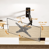 soporte de pared articulado para pantallas o monitores | compatibilidad vesa 75x75 200x200 / hasta 43 pulgadas | capacidad máxima de carga 20 kg | fabricado en acero