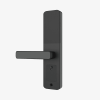 cerradura inteligente ml100 con huella digital y wi fi / mortise europeo din / sensor capacitivo / control remoto vía app / compatible con zsmart / código aleatorio / puerto de carga de emergencia micro usb