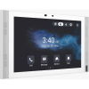 monitor color blanco de 10" ips lcd / certificado por google play store / android 12 os / wi fi 6 / poe / sip / entradas de alarma / administraciÓn 100 en la nube