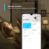 mini tomacorriente inteligente wi fi, 100 120v~, 50/60hz, 15.0a, compatible con amazon alexa y google assistant, color blanco.