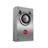 video/ intercomunicador ip, altavoz 10w, 2 relevadores con botón para llamada, anti vandálico, ip66 e ik10, poe