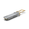 transceiver de fibra Óptica / multimodo / conector mpo 1x12 / longitud de onda tx rx 850 nm / 100 gbps / consumo 2.5w / distancia 100 m / temperatura operativa 0 70° c
