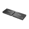 kit extensor kvm (hdmi y usb) hasta 70 metros | resolución 4k @ 60 hz | cat 6, 6a y 7 | ipcolor | cero latencia | hdr10 | salida loop | puerto s/pdif | uso 24/7 | transmite el video y controla tu dvr vía usb a distancia.