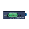switch industrial bypass de fibra optica monomodo con conector lc de 2 canales