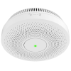 detector de humo interlink / doble tecnología de sensor de luz / alarma auditiva 85db / batería de litio 10 años / autoverificación / control remoto inalámbrico / interconectable 30 dispositivos