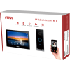 kit videoportero ip fanvil vik 01, estación interior sip i504w + frente de calle i60, llamadas hd, desbloqueo remoto, app fanvil link, wi fi 2.4g/5g, poe