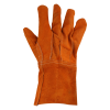 guantes de carnaza largo/ refuerzo en palma / resistente a abrasión y temperaturas moderadas.