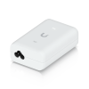 adaptador poe+ 2.5g / hasta 30 w / 48v 0.65a / (2) puertos rj45 multigigabit 2.5g / salida poe+ / led indicador / ideal para aps unifi wifi 7 / / protección contra sobretensiones