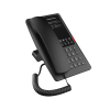 teléfono ip wi fi para hotelería, puerto usb a para carga, 5 teclas programables para servicio rápido (hotline), plantilla personalizable con poe