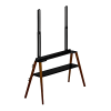 soporte de tv easel studio tv floor stand | compatible vesa 200x200 a 600x400 | para pantallas de hasta 75 pulgadas | capacidad de peso 40 kg | altura ajustable 905 2590 mm | incluye cable anti caída