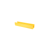 canaleta fiberrunner™ 4x4, de pvc rígido, color amarillo, 3 m de largo