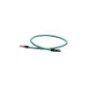 patch cord cat5e de grado industrial 600v, blindado sf/utp, calibre 24 awg, color aqua, 60 cm.