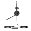 diadema alámbrica uh34 mono de yealink usb compatible con teléfonos ip y computadoras.