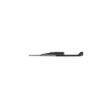organizador de holgura para cable de fibra Óptica, uso con paneles hd flex™ de 1 ur, color negro