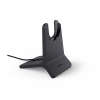 diadema bluetooth de yealink bh70 mono con certificación microsoft teams y base de carga