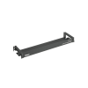 organizador de cables frontal, para panel de fibra Óptica hd flex™, de 1 ur, color negro