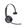 diadema inalámbrica wh64 mono de yealink con certificación teams y altavoces de 30 mm para audio hd