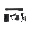 linterna led de aluminio recargable , ip67, resistente al agua