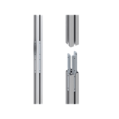 accesorio riel de aluminio longitud 1670 mm | ancho 40 mm | altura 40 mm | diseño modular | tapas de riel incluidas accesorio riel de aluminio longitud 1670 mm | ancho 40 mm | altura 40 mm | diseño modular | tapas de riel incluidas