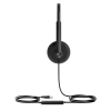 diadema usb yealink uh34 lite dual con almohadillas de esponja y compatibilidad uc multiplataforma
