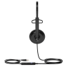 diadema alámbrica uh34 lite mono teams de yealink usb c/a con almohadillas de espuma