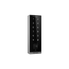teclado esclavo con lector de tarjetas virtuales bluetooth y códigos qr / tarjetas mifare y prox em / contraseñas / rs 485 wiegand osdp / frecuencias 13.56 mhz y 125 khz / autenticación tarjeta pin qr bluetooth / táctil