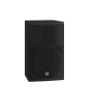 altavoz pasivo de 2 vias | woofer 12'' | 8ohms | color negro | 500w | gabinete de madera