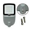 luminario urbano con fotocelda / 100w / flujo luminoso 16 000 lm / Ángulo de luz 105° 135° / ip65 / montaje en poste o brazo / vida Útil 50 000 h.