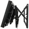 soporte de pared para video wall lcd full service / para pantallas 40" 65" / patrón vesa 200x200 hasta 700x400 mm / capacidad de carga 56.8 kg max. / mecanismo de acceso
