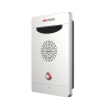 estación de alarma de pánico / audio bidireccional / altavoz 3w integrado / micrófono omnidireccional / 2 entradas y 2 salidas de alarma / ip65 ik08 / montaje pared y empotrado / exterior aluminio