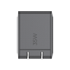 cargador pro usb a / usb c a c / tecnología gan (nitruro de galio / fast charging / potencia 60w / velocidad transferencia 480 mbps / material silicona no tóxica / conector aluminio anodizado