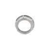 monitor metálico de zinc 1/2" (13 mm) / protección de conductores / zinc inyectado de alta resistencia.