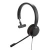 jabra evolve 20 mono con conexión usb c/a, micrófono con cancelación de ruido de ultima generación, configuración plug and play, certificación microsoft teams (4993 823 169)