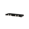 panel de distribución de fibra Óptica, acepta 18 cassettes hd flex™ en 4 espacios, hasta 144 fibras, 1 ur
