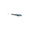 jumper de fibra Óptica multimodo 50/125 om4, lc lc uniboot duplex, lszh, color aqua, 3 metros