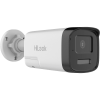 [audio bidireccional + dual light + colorvu] bala turbohd 3k (5 megapixel) / lente 2.8mm / 40 mts ir exir + 40 mts luz blanca / micrófono y bocina integrado / exterior ip67 / metal / dwdr