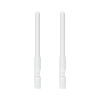 antenas omnidireccionales y stand para ap uk ultra (no incluido), incluye 2 antenas dual band de 3 dbi en 2.4 ghz y 4 dbi en 5 ghz