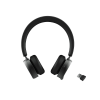 auricular inalámbrico linkvil dh50 b con bluetooth 5.4 y micrófono retráctil con cancelación de ruido